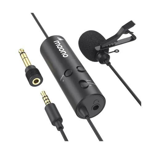 Image of MAONO AU-103 Lavalier Collar Mic with Noise Cancellation