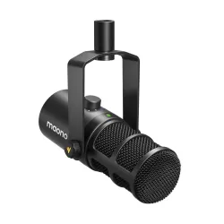 MAONO Dynamic Microphone, USB/XLR Podcast PC Microphone with Software