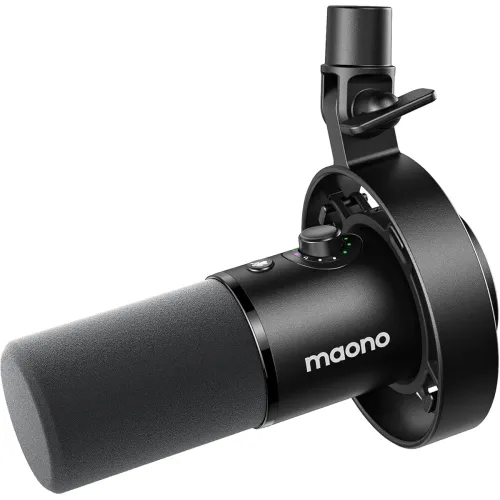 Image of MAONO Podcast Dynamic Microphone-XLR USB Recording Mic: for Vocal Recording, Content Creation, Home Studio, Voiceover, w