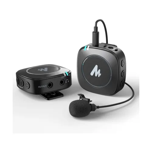 Image of MAONO WM820 Wireless Collar Mic for YouTubers Vlog, Video Recording