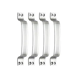 MAP GAIYERA Stainless Steel Door and Window Handle -DIAGONALLY Shaded -6 INCH Pack of 4 PC