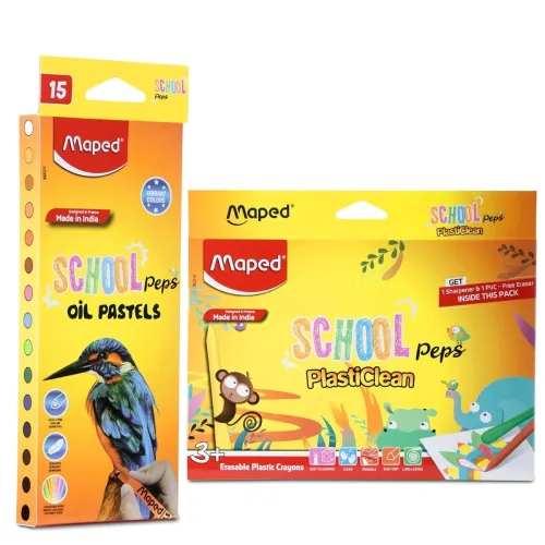 Image of Maped Colouring Kit Oil Pastels Crayons (SO2)