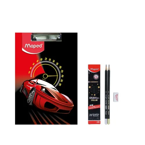 Image of Maped Exam kit - 12pc Set (Car Theme) 