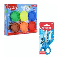 Maped Modelling Dough X6pcs with Tools 