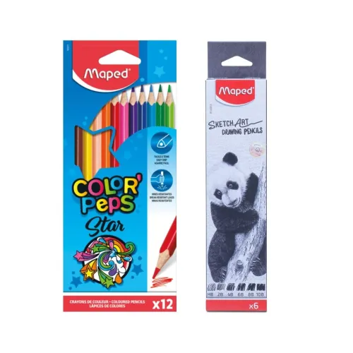 Image of Maped Sketching Art Kit | Sketching And Shading Pencils