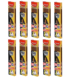 Maped Triangular Wooden Pencils with Eraser (Pack of 100)