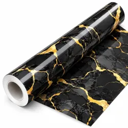 Marble Design Wallpaper Roll Wall Covering For Living Room 60*200
