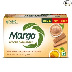 Margo Neem Naturals Soap (100gm X Pack of 5)