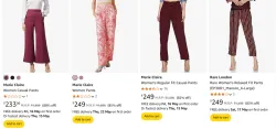Marie Claire Womens Casual Pants Upto 88% Discount