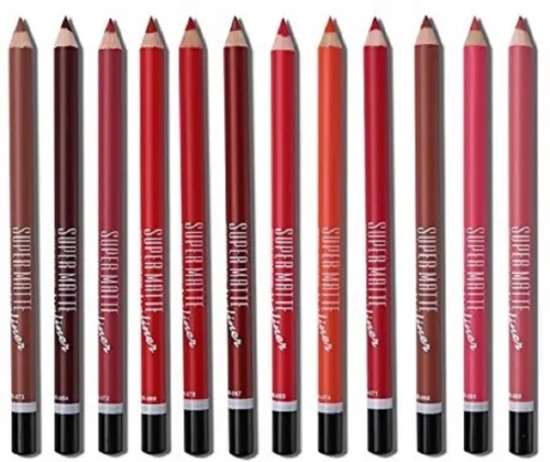 Image of Marie Huda Matt lip liner 12 shades 