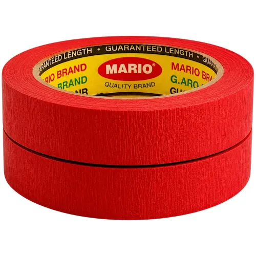 Image of Mario Red Masking Tape - 20 Meter Length, 12mm Width