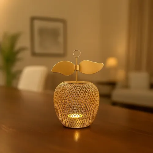 Image of MARKET 99 Metal Apple T-Light 