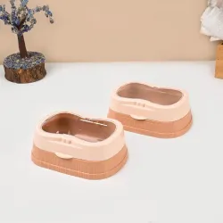 MARKET 99 Plastic Soap Dish Set of 2
