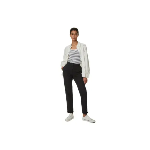 Image of Marks & Spencer Cotton Rich Tea Dyed Slim Fit Chinos