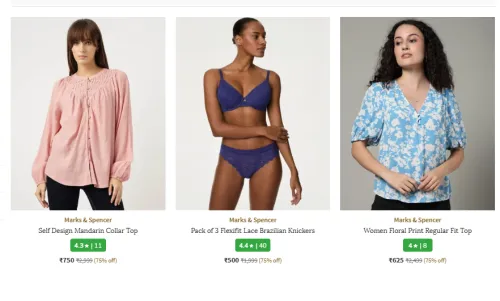 Image of Marks & Spencer Women's Clothes Minimum 70% Discount