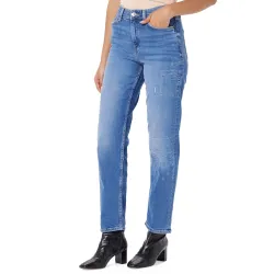 Marks & Spencer Womens Light Wash High Rise Boyfriend Fit Jeans