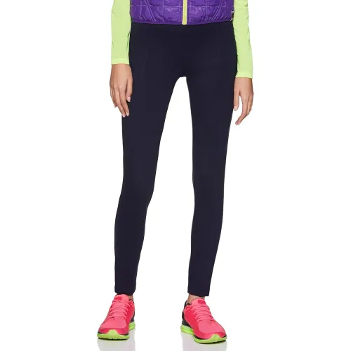 Image of Marks & Spencer Womens Solid High Rise Skinny Fit Leggings