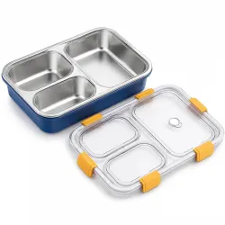 MARKWELL Compartment Stainless Steel Lunch Box