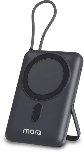 Image of MarQ 10000mAh Wireless MagSafe Power Bank – Grey