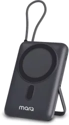 MarQ 10000mAh Wireless MagSafe Power Bank – Grey