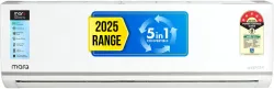 MarQ by Flipkart 2025 Model 1 Ton 5 Star Split Inverter 5-in-1 Convertible with Turbo Cool Technology AC (105IPG25WQ, Wh
