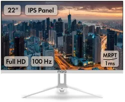 MarQ by Flipkart 55.88 cm (22 inch) Full HD LED Backlit IPS Panel Monitor (22FHDMEQNNXO) (Adaptive Sync, Response Time: 