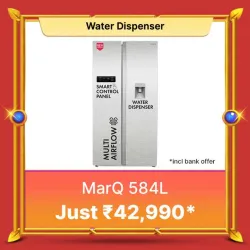 MarQ 584 L Refrigerator @ ₹42990 on Flipkart big Billion Days Sale
