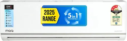 Image of MarQ by Flipkart 2025 Model 1.5 Ton 3 Star Split Inverter 5-in-1 Convertible with Turbo Cool Technology AC (153IPG25WQ, 