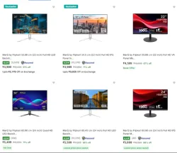 Marq By Flipkart Monitors Starting at ₹3990