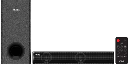 Image of MarQ by Flipkart MQ60-SB2125 60 W Bluetooth Soundbar  (Black, 2.1 Channel)