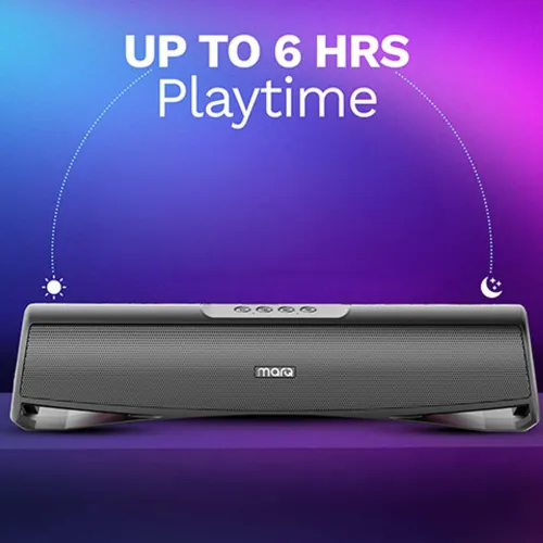 Image of MarQ by Flipkart Thunder with Dual Drivers Soundbar