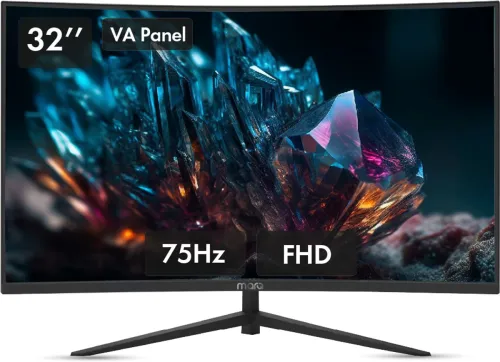 Image of MarQ by Flipkart 81.28 cm Curved Full HD LED Backlit VA Panel Monitor