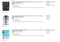 Marq By Flipkart Water Purifiers Starting @ ₹3900