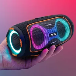 MarQ by Flipkart Party Pod with Powerful Dual Drivers, Upto 6Hrs of Playback, TWS Mode 50 W Bluetooth Speaker (Black, 2.