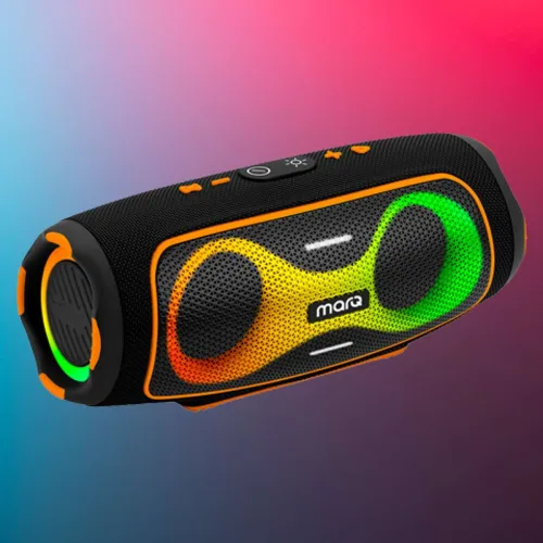 Image of MarQ by Flipkart Party Pod with Powerful Dual Drivers, Upto 6Hrs of Playback, TWS Mode 50 W Bluetooth Speaker (Black, 2.
