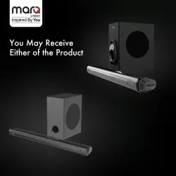 MarQ Thunder 200W Channel Bluetooth Soundbar