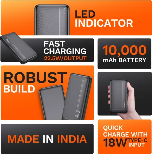 Image of MarQ by Flipkart 10000 mAh 22.5 W Power Bank