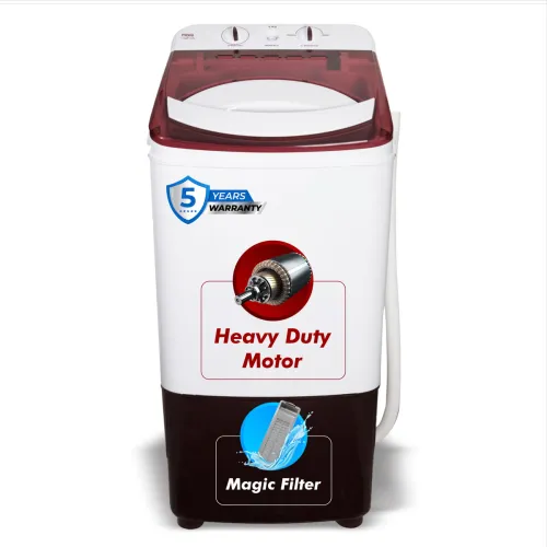 Image of MarQ by Flipkart 8 kg Washer only Maroon, White (MQVWA800NNNLB)