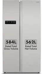 MarQ by Flipkart 584 L Frost Free Side by Side Refrigerator 