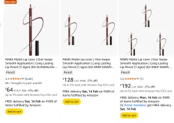 Mars matte lip liner starting ₹ 64 
