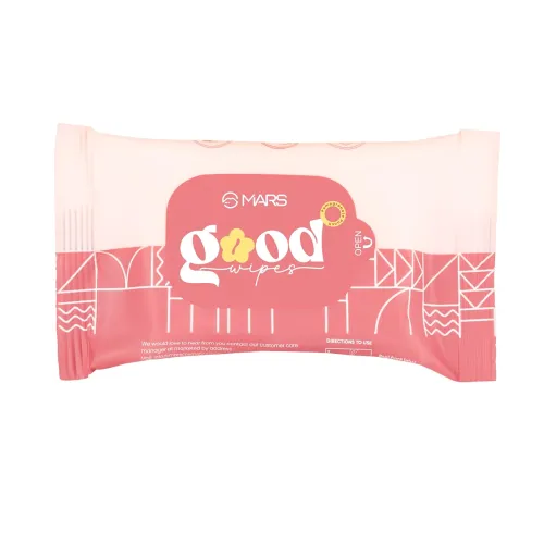 Image of MARS Good pH Balance Refreshing Wipes 10 Pack Pomegranate