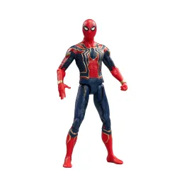 Marvel Iron Spider-Man 7 Inch Superhero Action Figure Toy | Avengers Marvel Collectible Figurine | Fully Articulated ABS + PV Material | Superheroes Toy by Comiclyfe for Kids & Fans