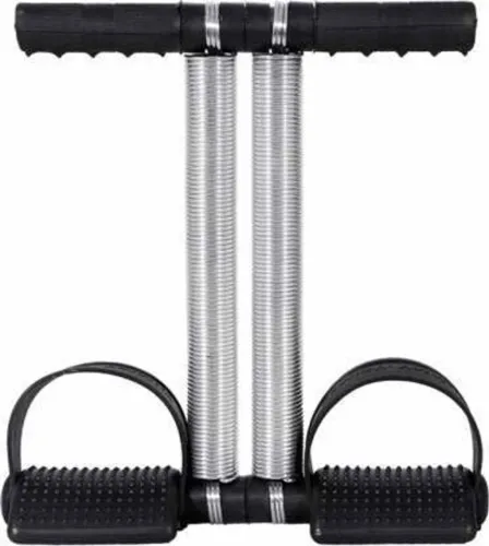 Image of Marwah Double Spring Tummy Trimmer Abs Exerciser Multipurpose Fitness Men&Women Ab Exerciser  (Black, Silver)