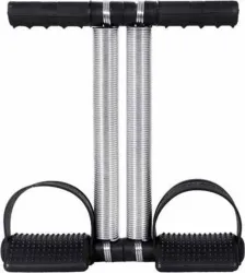 Marwah Double Spring Tummy Trimmer Abs Exerciser Multipurpose Fitness Men&Women Ab Exerciser  (Black, Silver)