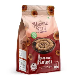 Marwar Seth Premium Anjeer 1KG | Naturally Dried Figs | Soft & Juicy Dry Fruit