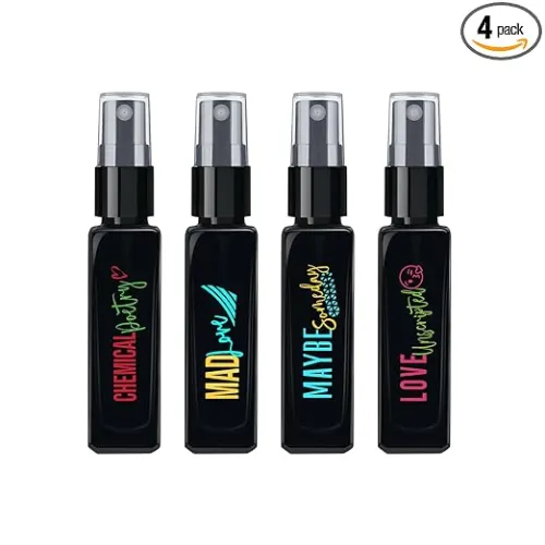 Image of Maryaj Chemical Poetry EDP and Mad Love EDP and Maybe Someday EDP and Love Unscripted EDP (Pack of 4, Each 8ML) Long Las