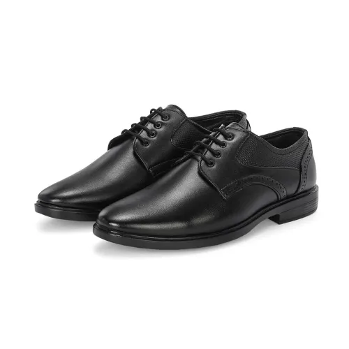 Image of Massari Faux Leather Derby Formal Shoes for Men
