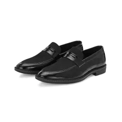 Massari Mens PU Leather Moccasin Formal Shoes