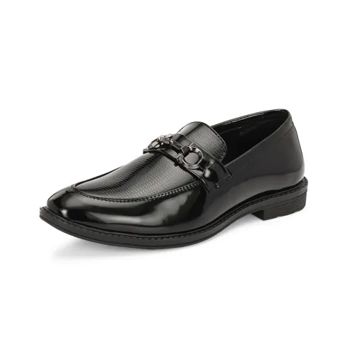 Image of Massari Patent PU Leather Latest Formal Loafers