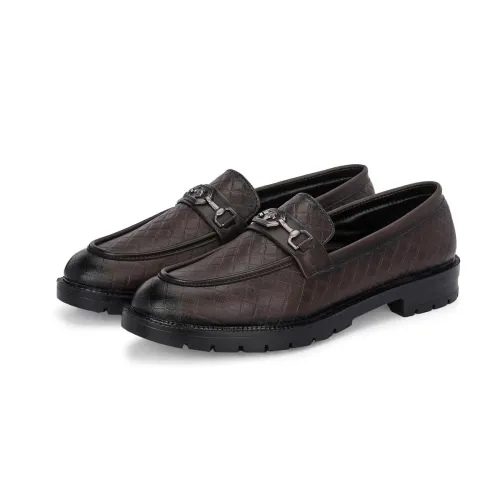 Image of Massari PU Leather Latest Formal Loafers Shoes for Men